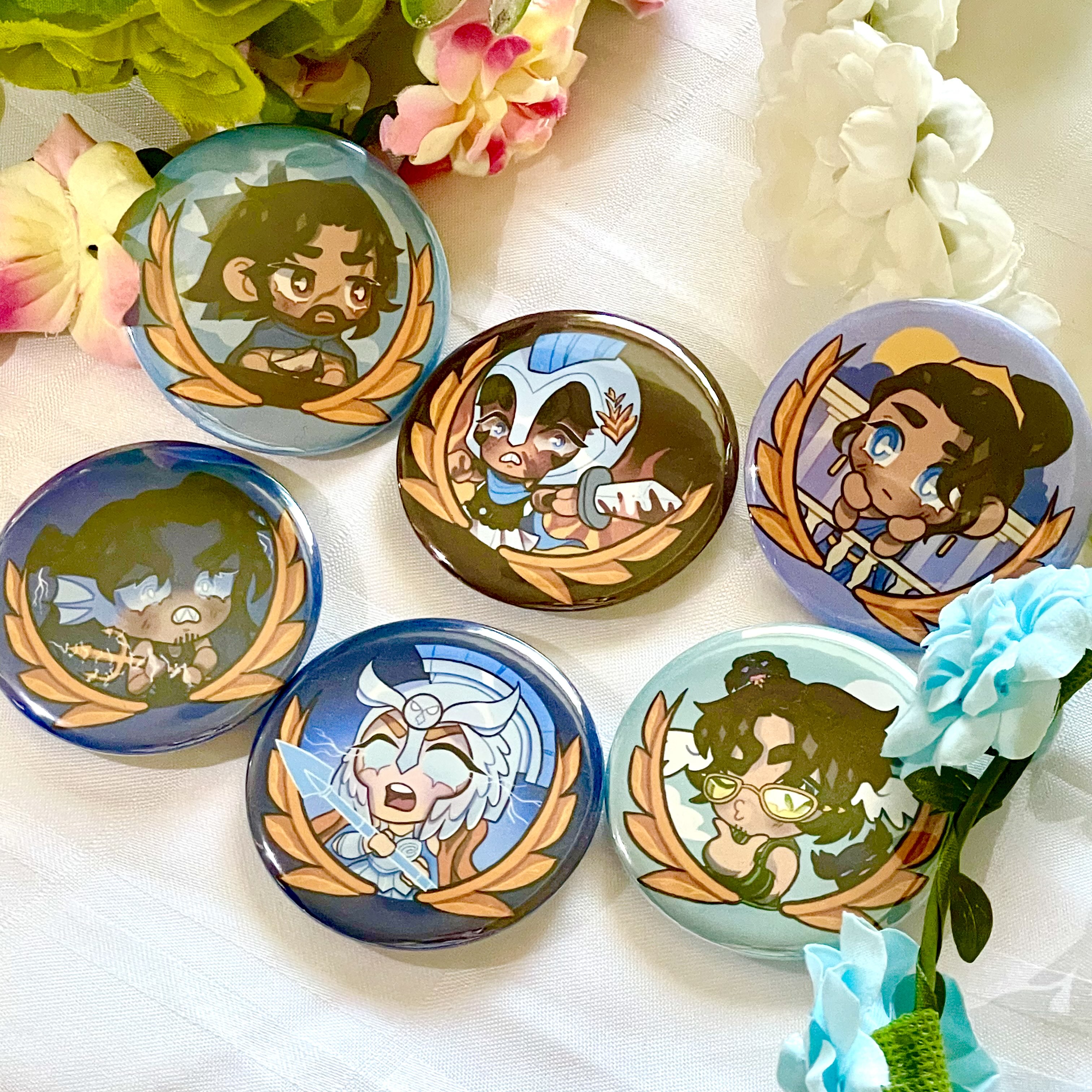 Button badges by Starphim